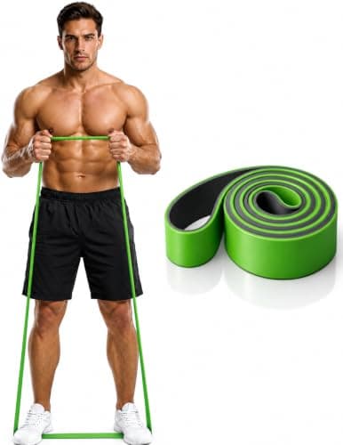 Premium Double Layer Resistance Bands Loop, Pull Up Assistance Band for Men & Women, Exercise Workout Bands for Body Stretching, Muscle Training.