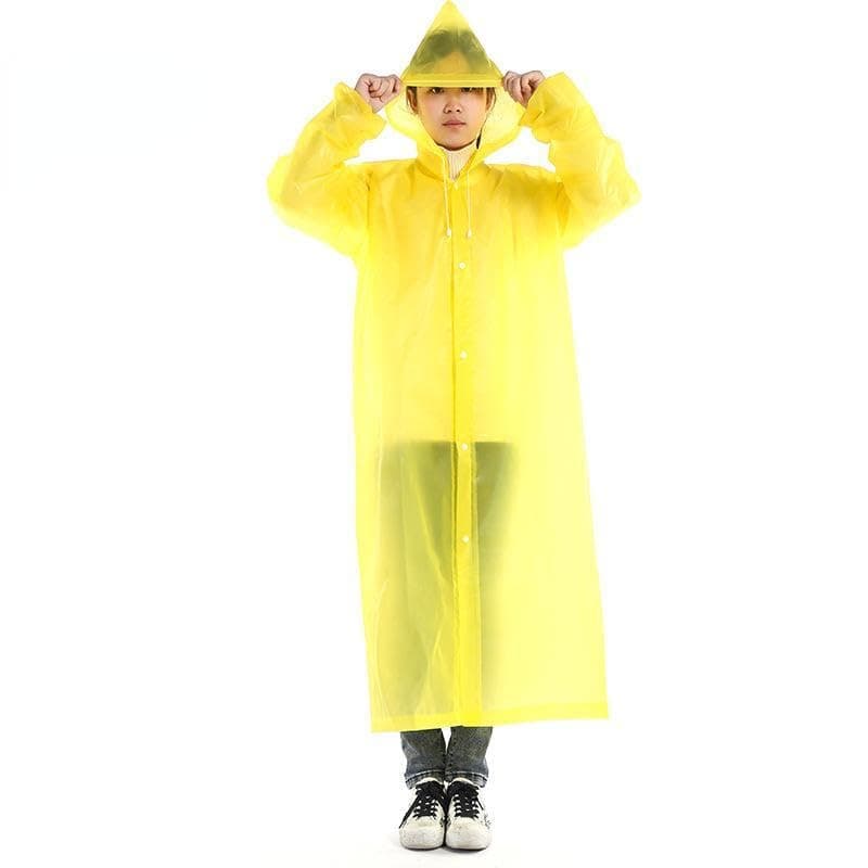 Lightweight Waterproof Raincoat with Snap Buttons Elegant European Design Coat