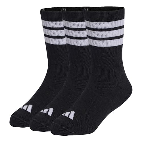 adidas Unisex 3S KD C CRW 3P Crew Socks