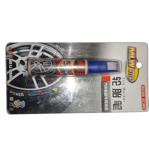LOKYBOY Tire Marker Pen Permanent Tire Marker White Marking pen