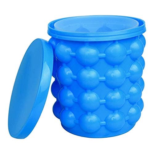Octopus Prime Silicone Ice Cube Maker | The Innovation Space Saving Ice Cube Maker | Bucket Revolutionary Space Saving Ice-Ball Makers for Home, Party and Picnic Ice cube tray
