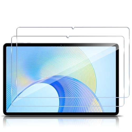 ELYCO Screen Protector Compatible with Honor Pad X9/X9A for Tempered Glass, Pack of 2, 9H Hardness Tempered Glass Protection, Anti-Scratch Screen Protector, Bubble-Free, HD Clear Glass