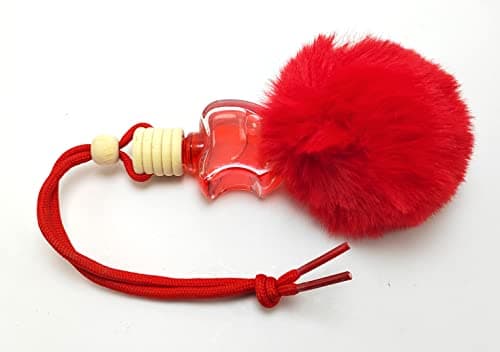 Kapper Trade Red Fragrance Filled Car Office Home Diffuser Diffuser Pendant Refill with Your Favorite Fragrance,