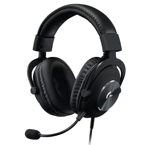 Logitech G PRO X SE Wired Gaming Headset with Microphone: Detachable Microphone, DTS Headphones: X 7.1, Memory Foam Pads, 50mm Driver, USB DAC Included for PC, Xbox