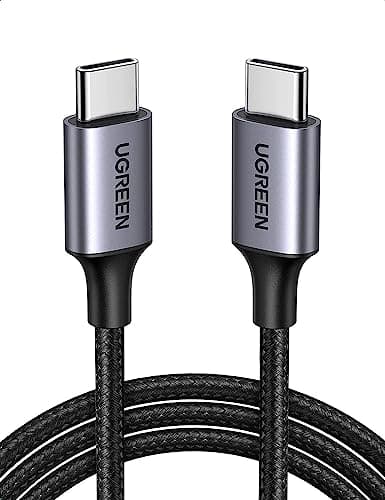 UGREEN USB-C To USB-C Cable 60W Braided 2M Black Electronic cable