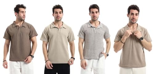 Red Circle Mens Bundle of 4 Ivory Dune Relaxed T-Shirt Bundle of 4 Ivory Dune Relaxed T-Shirt Outerwear