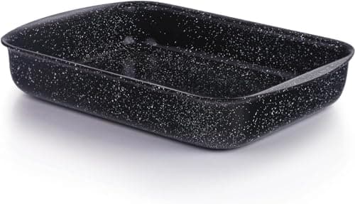 Top Chef Granit Oblong Tray Size 30 Black Sheet pan