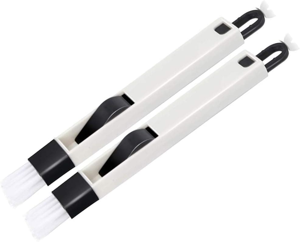3 Pack Window Duct Cleaning Brush, 2 in 1 Multi-Use Cleaning Tool for Crevices and Narrow Corners, Window Track Cleaning Brush for Sliding Door Window Tracks
