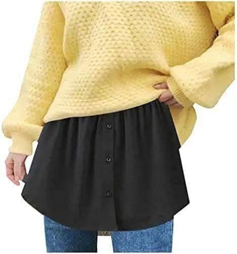 MIZAYEH Belts for Blouses & Shirts - Comfortable Underlayer for Women Invisible Stylish Blouse Skirt for Women Girls Apparel