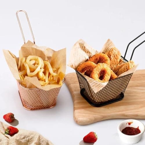 Potato and Fry Serving Basket - Practical Serving Basket for Home and Restaurant