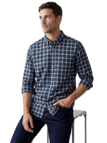 LC WAIKIKI Regular Fit Plaid Poplin Men's Shirt