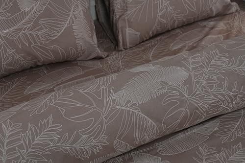 Cotton Duvet Cover Set, Sylva Design, 3 Piece Bedding Set (Sylva, King 260x240)