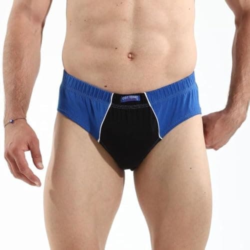 Cottonil Mens Pack Of 3 Digital 100% Cotton Bikini Underwear Underpants