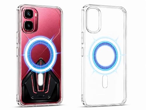 Magnetic Case for INFINIX GT 50 PRO Charging Compatible When Supported | Compatible with Magnetic Car Mounts, Card Wallets & Cooling Fans