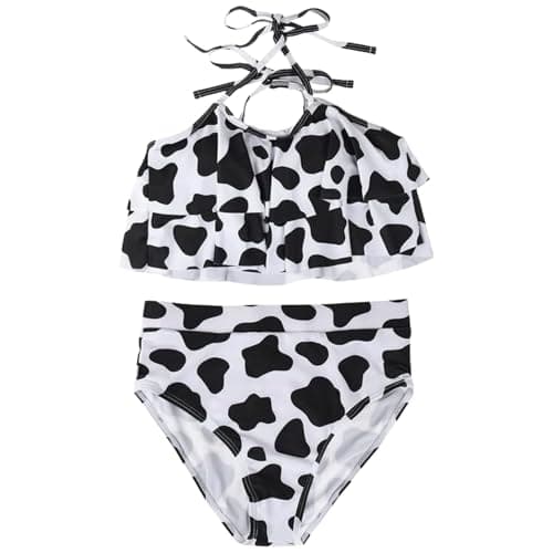 Mix&Max Girls Waterproof Bikini Swimsuit Set Of 2 Pieces Two Piece Swimsuit (pack of 1)