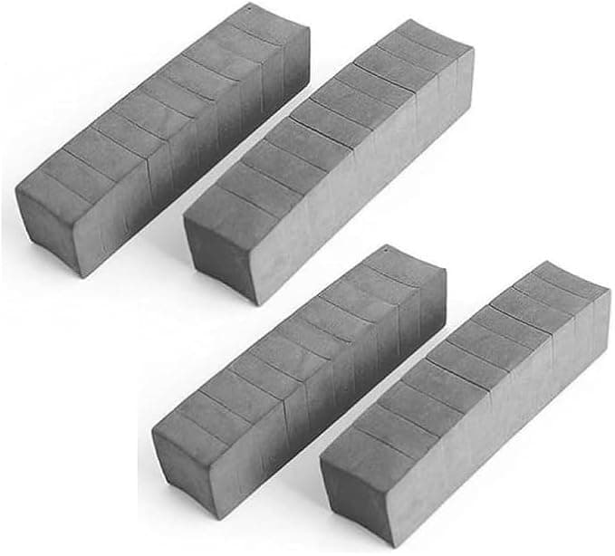 SACAR Car Door Protector Sponge Bumper Anti-Collision and Scratch Resistant Self Adhesive (Size:13cm, 4pcs Gray) Auto part
