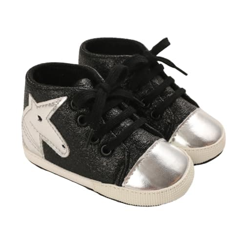 Mix&Max baby-girls Sneakers Synthetic Fibers Shape Sneaker Shoes