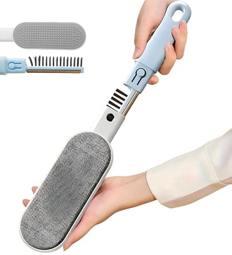 4 in 1 Portable Lint Remover – Lint Remover & Clothes Cleaning Brush for Family, Pets, Furniture with Detachable Comb – Multicolor
