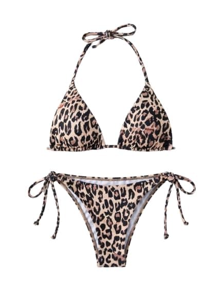 Bold Tiger 2 Piece Bikini – Super Soft Korean Butter Lycra Material | One Size