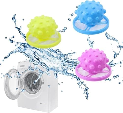 Floating Hair Lint Mesh Catcher Washing Machine Filter Bag Impurity Remover