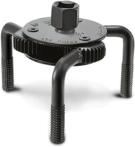 Oil Filter Removal Wrench (Clamp) Designed with 3 Jaws to Provide Strong Grip and Prevent Slipping During Use- AGA
