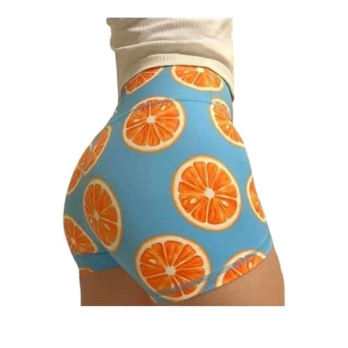 Hot Shorts for Women Fashion Prints – One Size Fits 50 to 85 Kg – Comfortable Tummy & Waist Trainer Shorts – Bold & Stylish Design for Home or Workout
