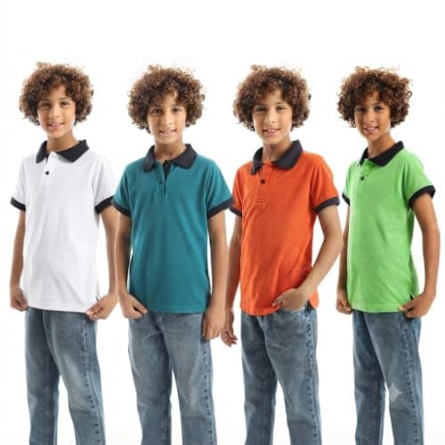Red Circle Unisex Bundle Of 4 T-Shirt Bundle Of 4 T-Shirt (pack of 4) Outerwear