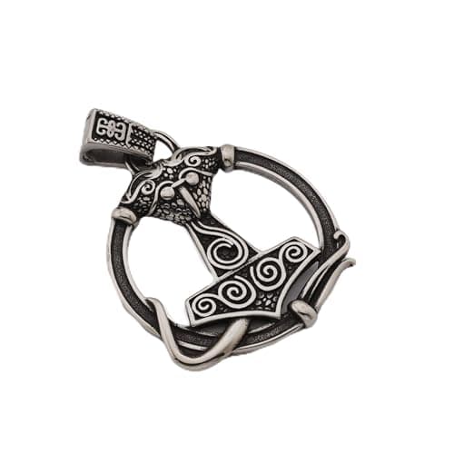 elegant bear S272 - Axe Pendant