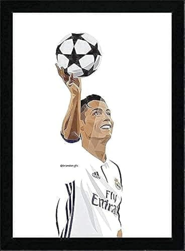 Art Wall Painting With Frame , 30Cm ×40Cm , Cristiano Ronaldo FY-1610/A