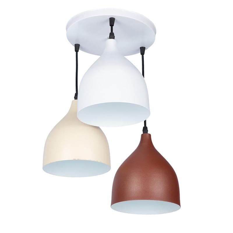 Generic Pendant Light 3 Bulb Without Bulbs 70 * 45 * 70 cm Multi Color EGL$P275