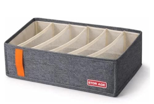 Generic Storage Drawer Organiser with 7 Compartments, 32x16x11 cm, .sa