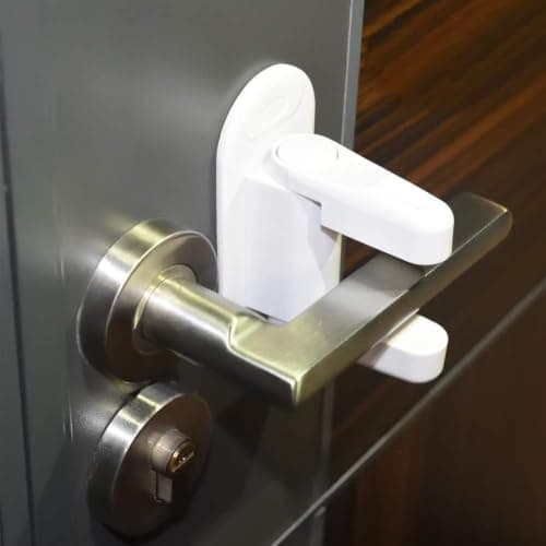 Portable Door Safety Lock Keyless Home Security Latch Security Device