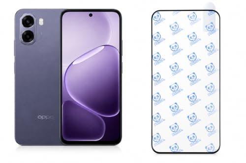 Panda+ Tempered Glass Screen Protector For Oppo A6t 5G, Clear