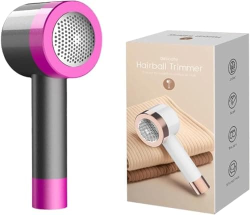 Lint Remover Rechargeable Fabric Shaver, Electric Fuzz And Pill Remover for Clothes, Sweaters, Coats And Furniture, Low Noise, Easy Clean, Double Click Operation