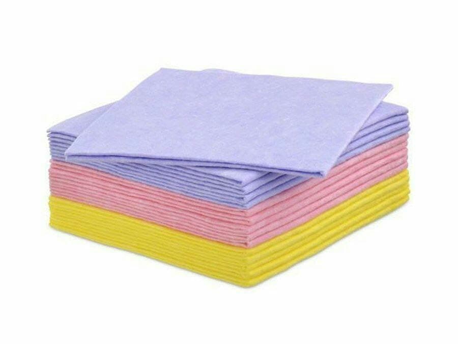 Oil Absorbing Towels for Kitchen – 12 Pcs Reusable Kitchen Oil Absorbing Towels for Food Strainer, Table Cleaning and Daily Use