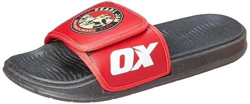 OX mens OX-S-101-Red-36 Slide Sandal