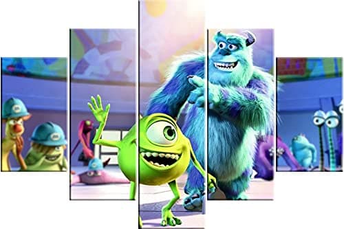 Kid's Tableau - 5 Pieces, 80x120cm Wall art