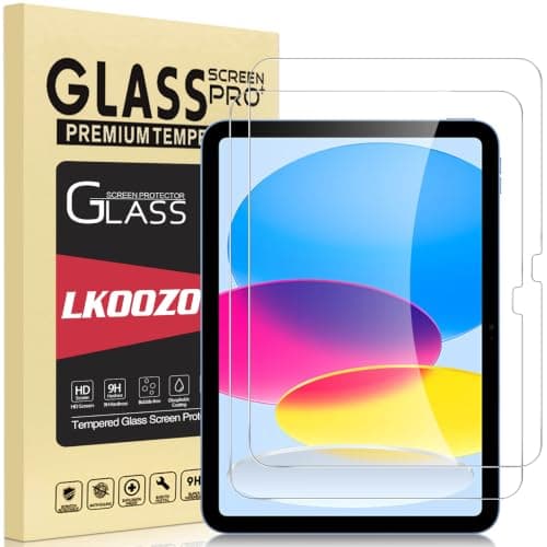 LKOOZO Pack of 2 Screen Protectors for iPad (A16) 11th Generation 11 Inch 2025