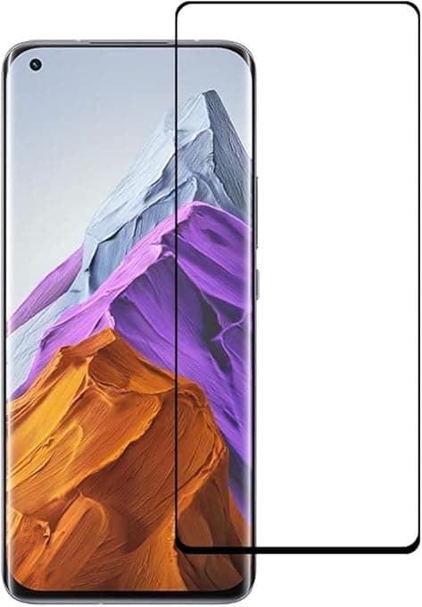Full Coverage Tempered Glass Screen Protector for Xiaomi 11 Ultra - 9H Hardness, Bubble Free, Ultra-HD Clarity, Anti-Scratch & Case Friendly.