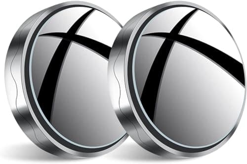 Concave Blind Spot Mirror for Cars Wide Angle Side and Rear View Auxiliary Mirror with Double-Sided Adhesive Tape 2-Piece Set Car Exterior Mirror Vehicle mirror