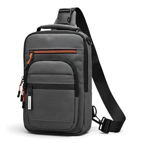 Smart Travel Bag 4 in 1 Multifunctional Waterproof - Fashion Chest Shoulder Backpack Bag with Multiple Organizer Pockets for Men Women Kids for Travel, Trips and Daily Use