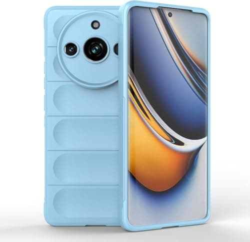 Cover Case (Compatible with Realme 11 Pro Plus) Silicone Case forHeavy Duty Protective Case [Slim Fit] Shockproof Soft Flexible Protective Design Shock-Absorption TPU Cover With Camera Protection Cellular phone case