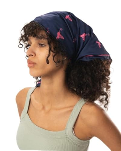 Flying Birds Satin Bandana Apparel head neck covering