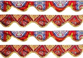 Ramadan Decoration 5 Meters Half Circle Multicolor - Ramadan Decoration for Home and Events