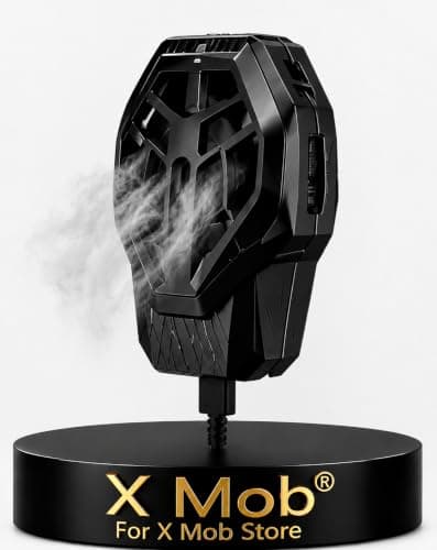 X mob S-10 Phone Cooler, Cooling Fan Up to -20°C, USB, ABS, 54g Video game controller