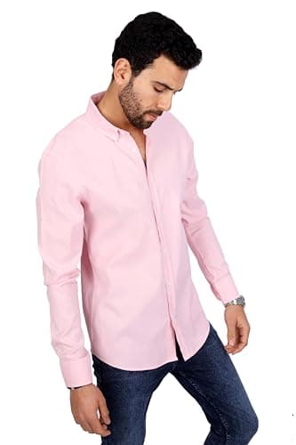 FIRE WOOD Mens cotton basic casual Shirt