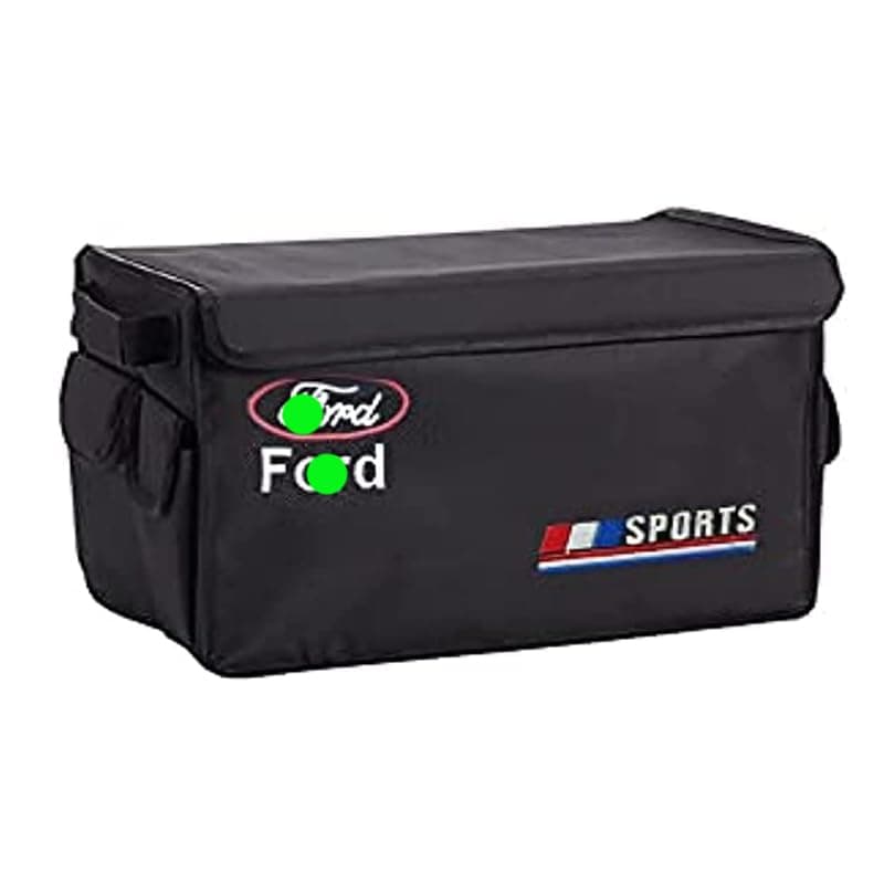 Car Trunk Organizer, Waterproof Foldable Portable Storage Bag with 3 Compartments for Organizing Tools, Belongings, Emergency Gear and More - (Compatible with Four???) - by KaberTrade
