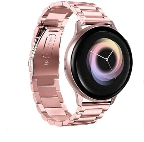 Next store 20mm Stainless Steel Band Compatible with Galaxy Watch 5 40mm 44mm/Galaxy Watch 5 Pro 45mm & Galaxy Watch 4 44mm/Galaxy Watch Active 2 44mm Smartwatch Replacement Strap