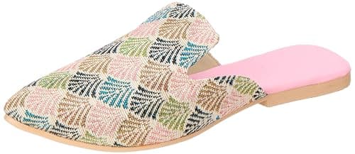 OX womens OX-W-34-Light Blue/Light Blue Slipper