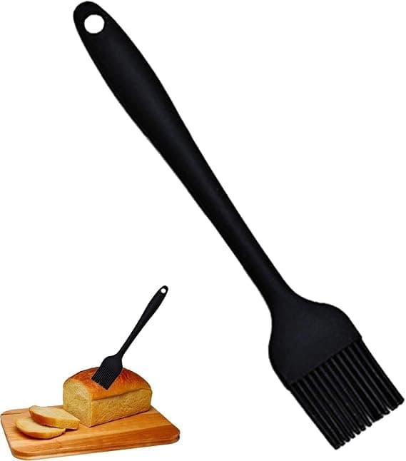 Silicone Oil Brush - Oil and Butter Dispenser Brush for Food and Pastry - Practical Kitchen Tool for Baking, Cooking, BBQ | Code N